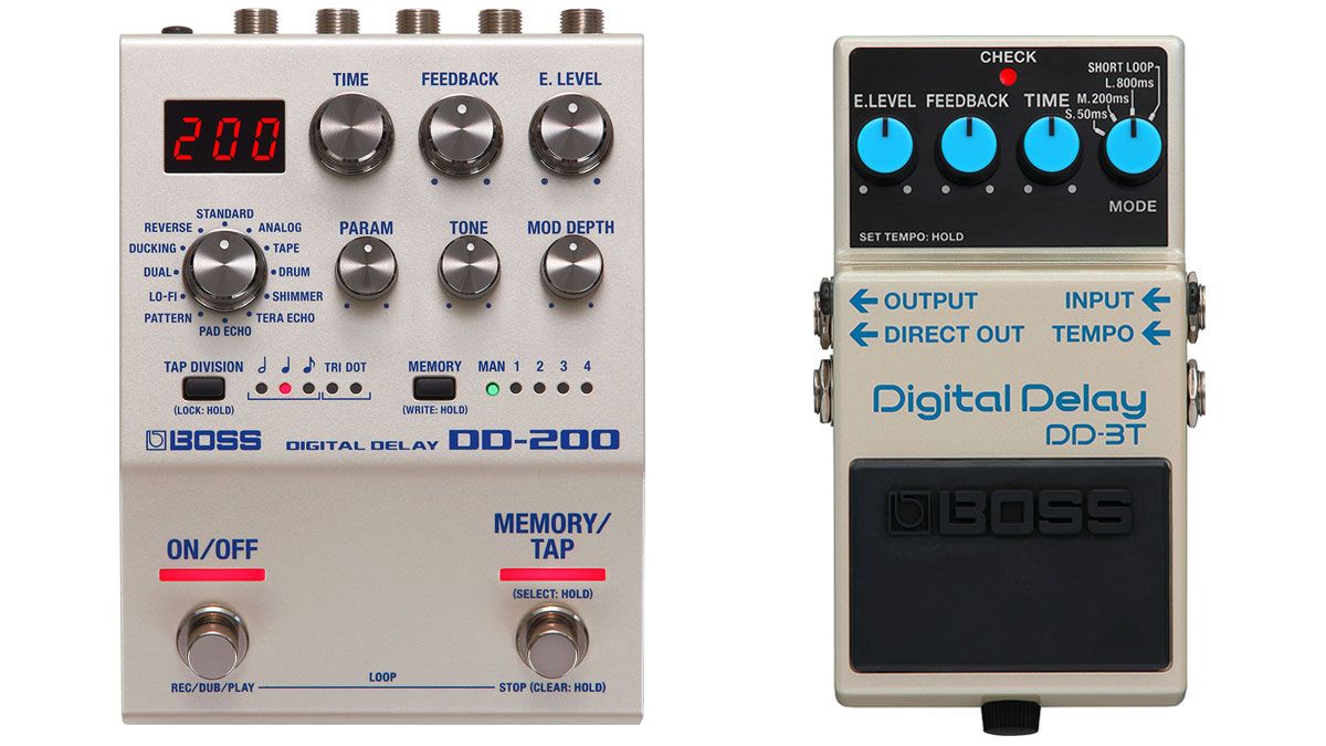 Boss DD-3T and DD-200 Digital Delay review