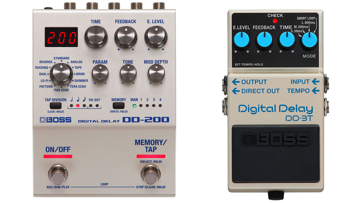 Boss DD-3T and DD-200 Digital Delay review