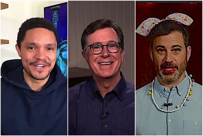 Late night hosts on Trump's science mess