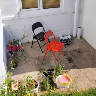 garden makeover chairs