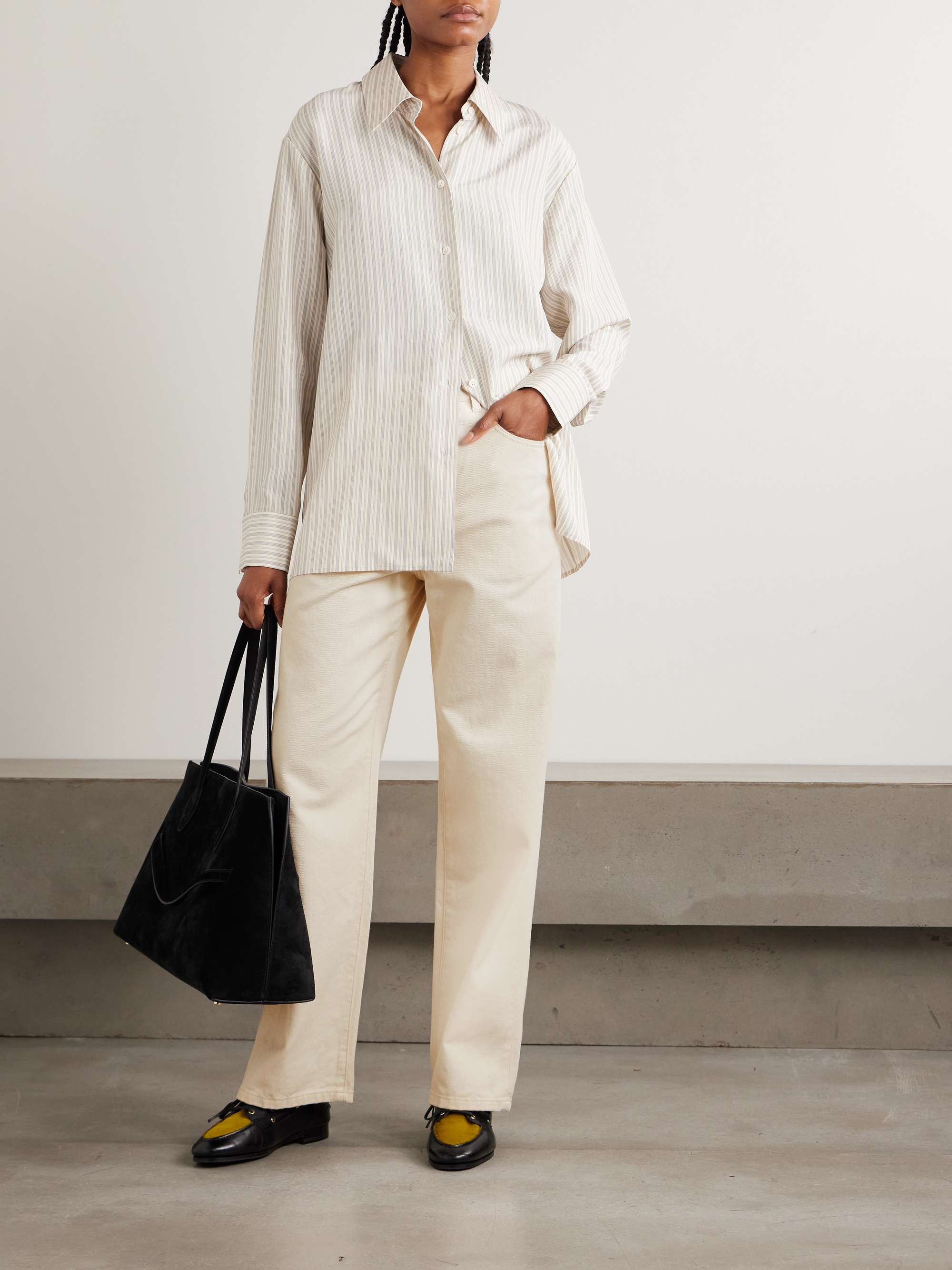 High-Rise Wide-Leg Jeans