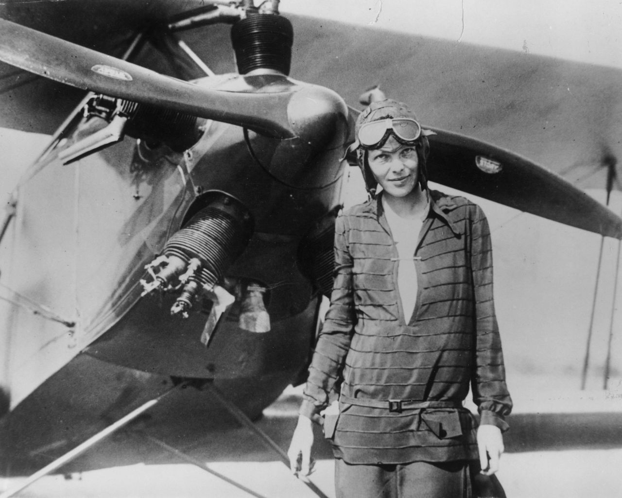 Amelia Earhart.