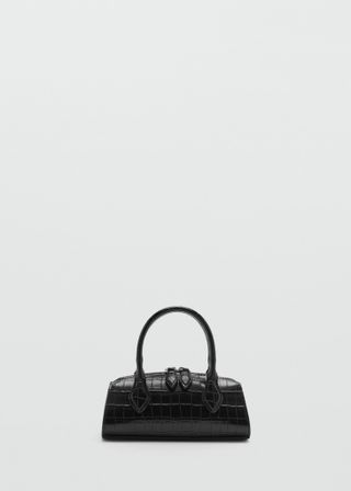 Croc-Effect Bag - Women | Mango Usa