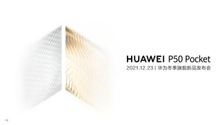 Huawei P50 Pocket Teaser