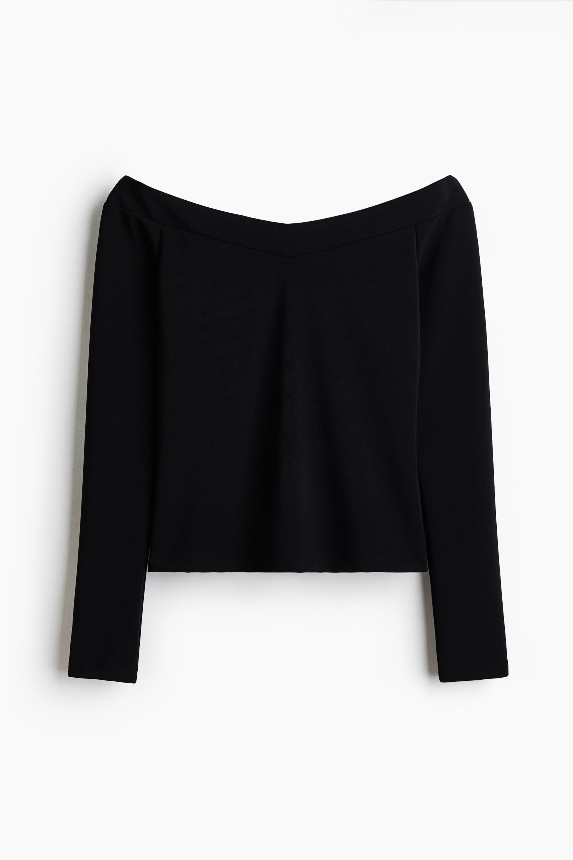 Off-The-Shoulder Top - Light Brown