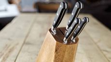 Knife block, spring cleaning tips