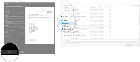 How to print from Edge for Windows 10 | Windows Central