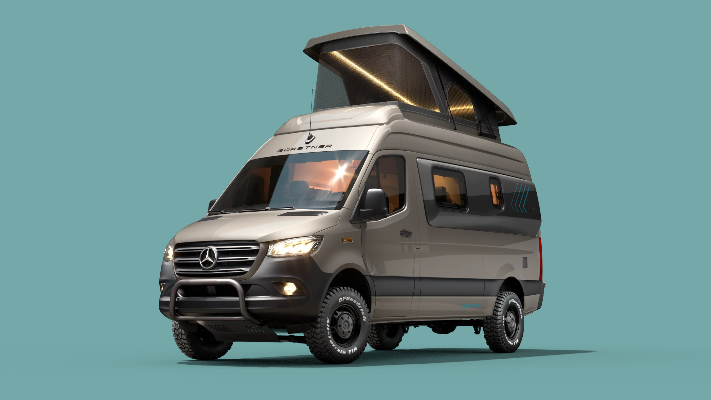 B&amp;uuml;rstner Habiton 6.1 camper van