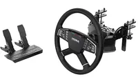 MOZA Trucking Bundle (R5 Direct Drive Base, TSW Truck Wheel, SR-P Lite Pedals, Wheel Clamp) MOZA Trucking Bundle (R5 Direct Drive Base, TSW Truck Wheel, SR-P Lite Pedals, Wheel Clamp)