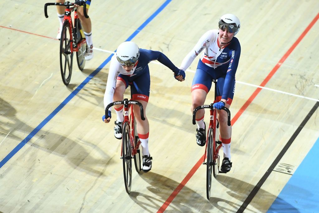 Emily Nelson and Katie Archibald dominated the sprints in the Madison