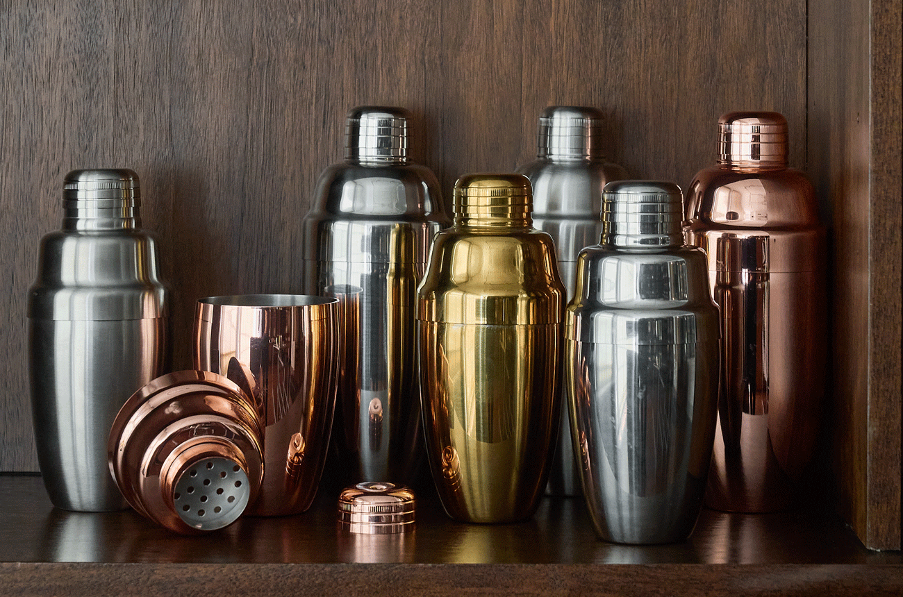 Cobbler cocktail shakers