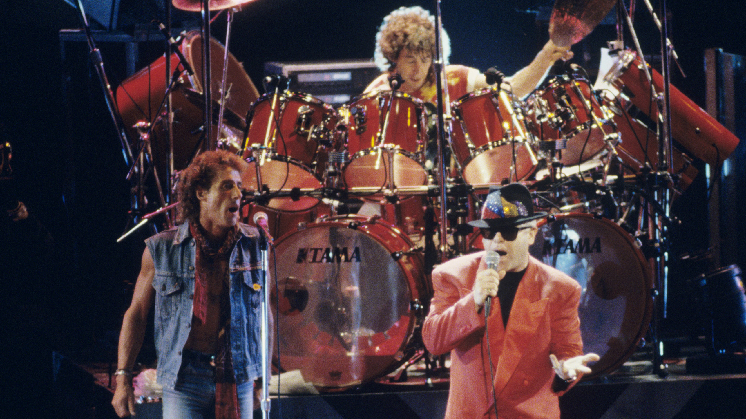 Simon Phillips with the Who and Elton John