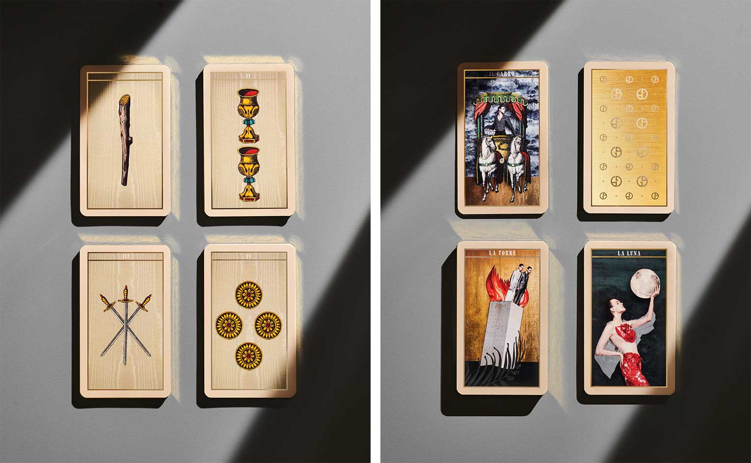 Giorgio Armani's Tarot Cards: cartomancy with a twist
