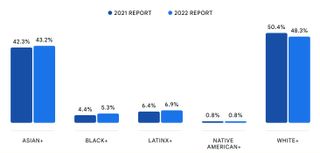 Google 2022 diversity annual report