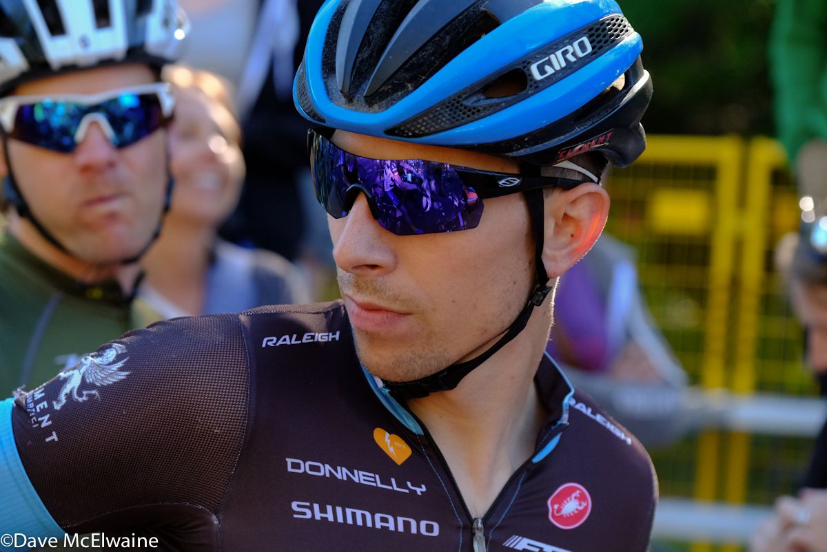 Kerry Werner (Raleigh Clement) on the front row