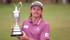Smith holds the Claret Jug