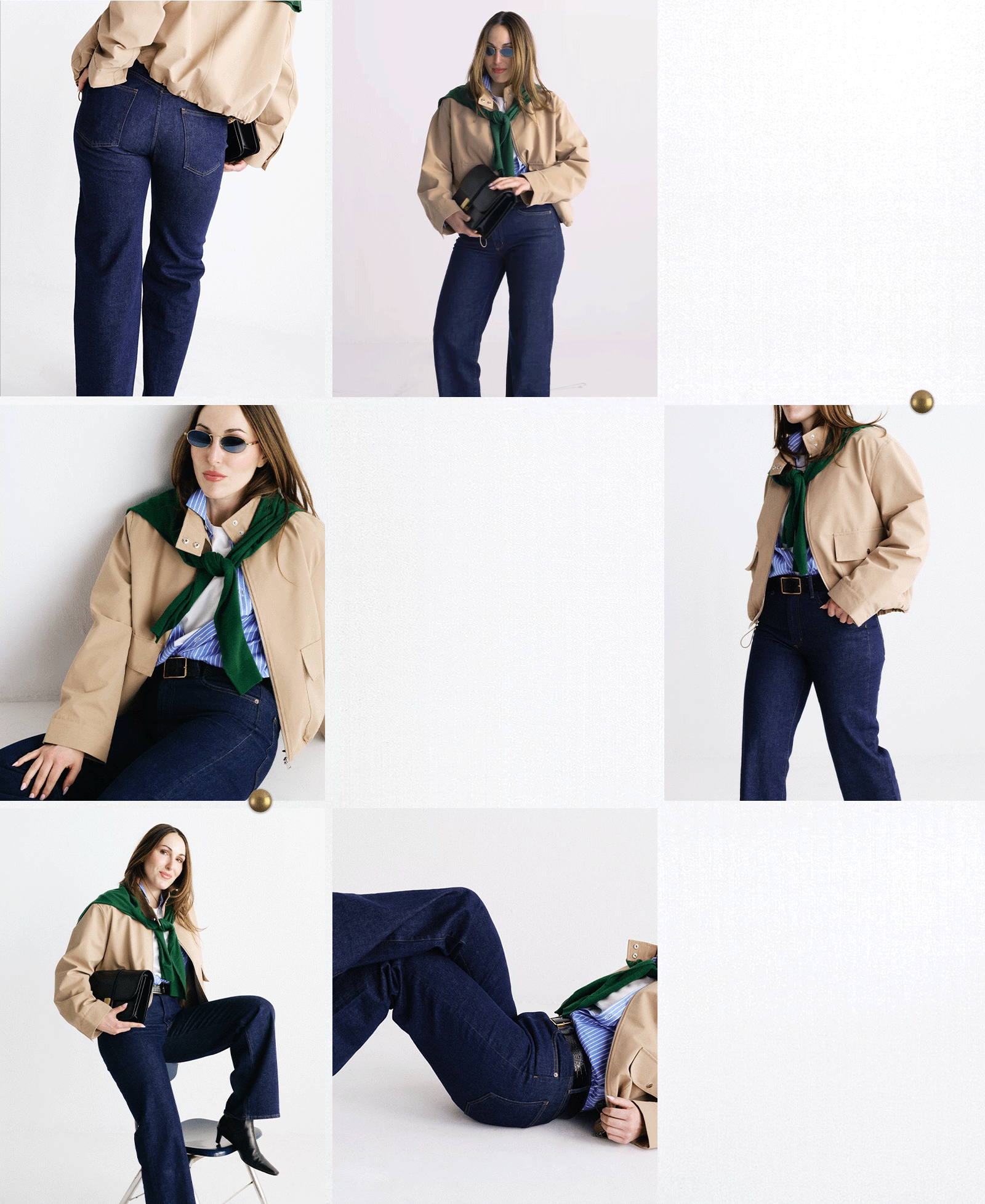 Who What Wear, The Great Try-On, Spring 2026: dark-wash jeans