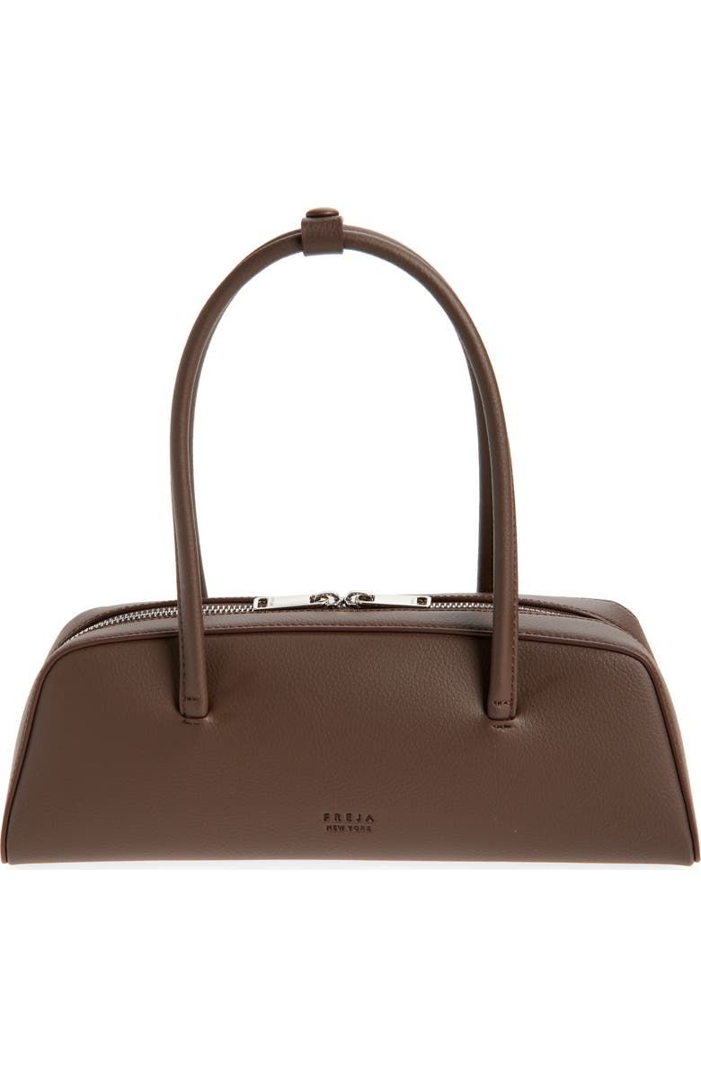 Mercer Faux Leather Top Handle Bag