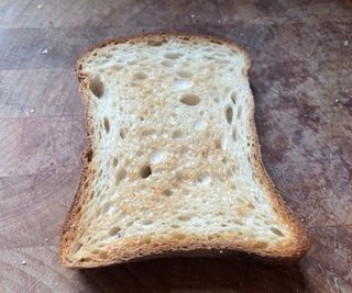 Testing gluten-free bread in the KitchenAid Pro Line 2-Slice Toaster