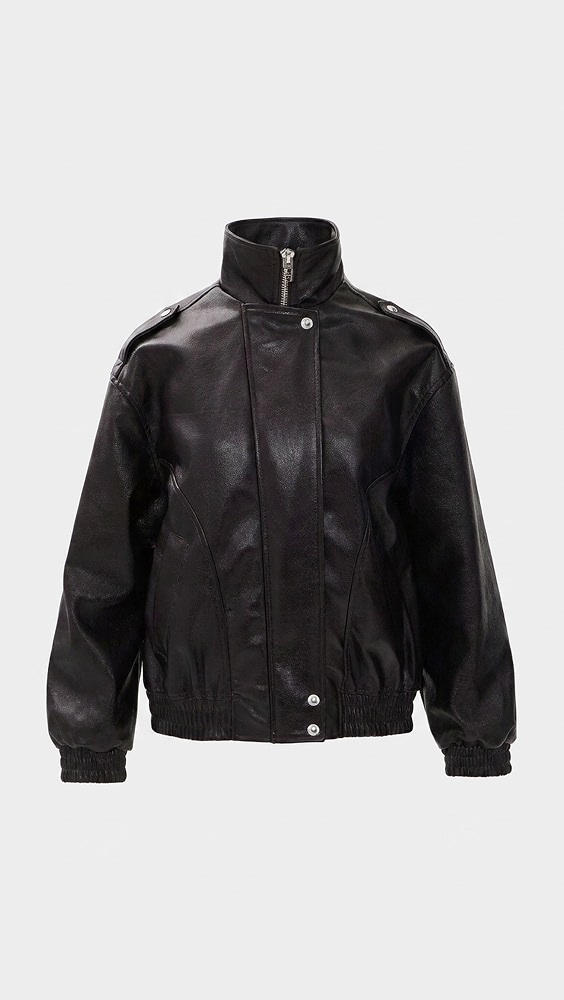 Hot Brew Bomber Jacket - Brown