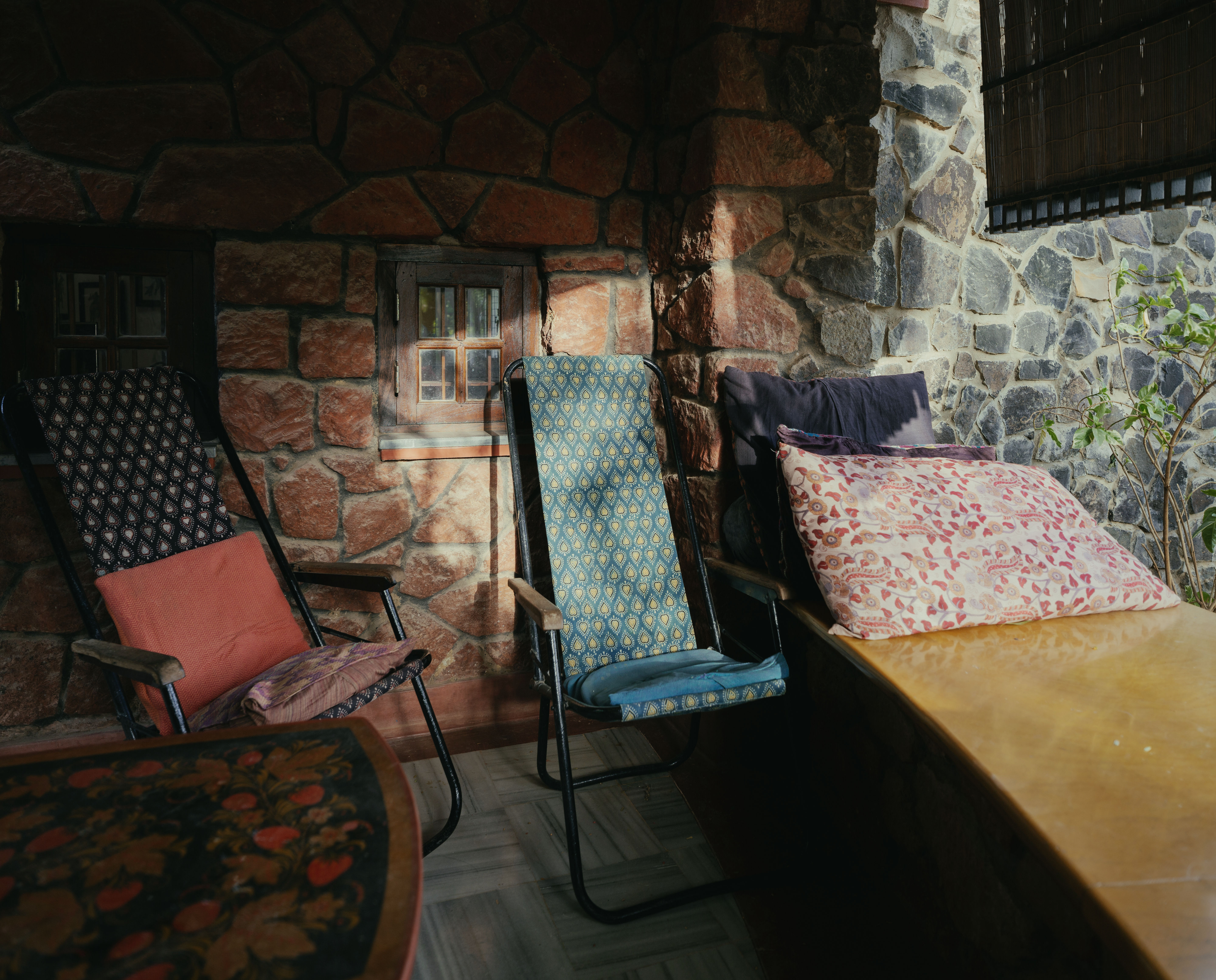 Iyengar Virmani house interior showing seating