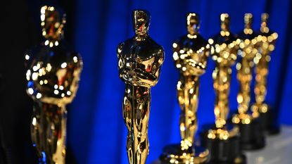 The Oscars backstage at the 2025 Academy Awards