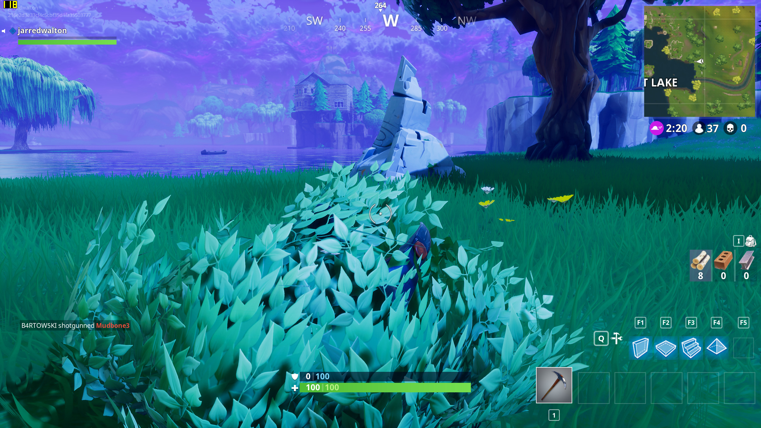 view distance on low - fortnite player render distance