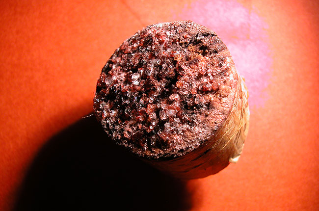 tartrate crystals in wine