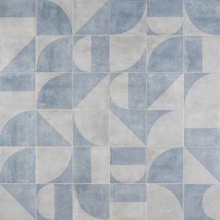 wayfair blue encaustic tile