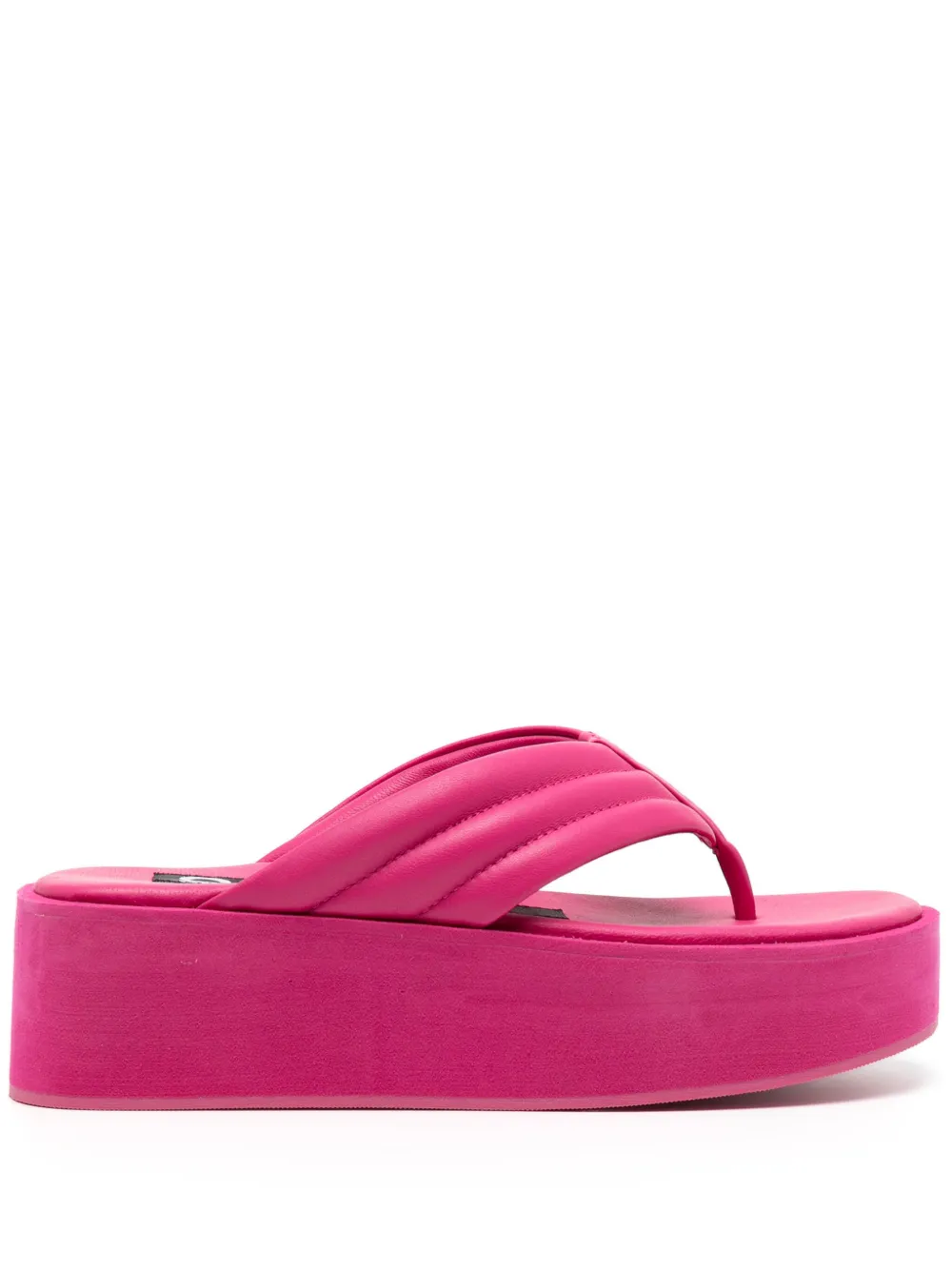 Senso Reese Platform Leather Flip-Flops | 36