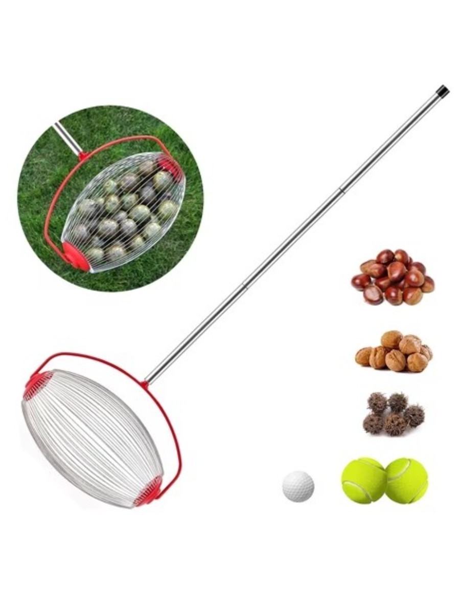 YOMFEY, Nut Gatherer Roller Tool With Telescopic Handle