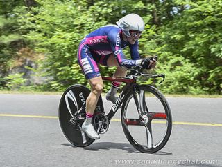 Whitten comes back from fractured skull to win Canadian time trial championship