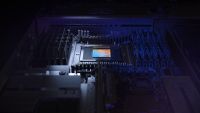 An Arm CPU in a motherboard.