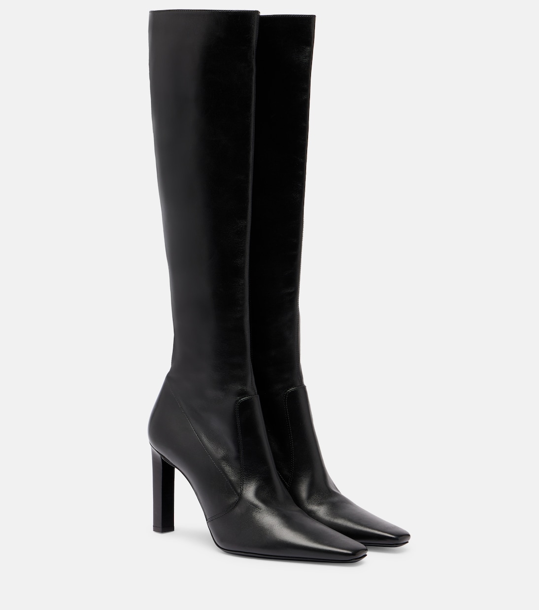 Francoise 95 Leather Knee-High Boots