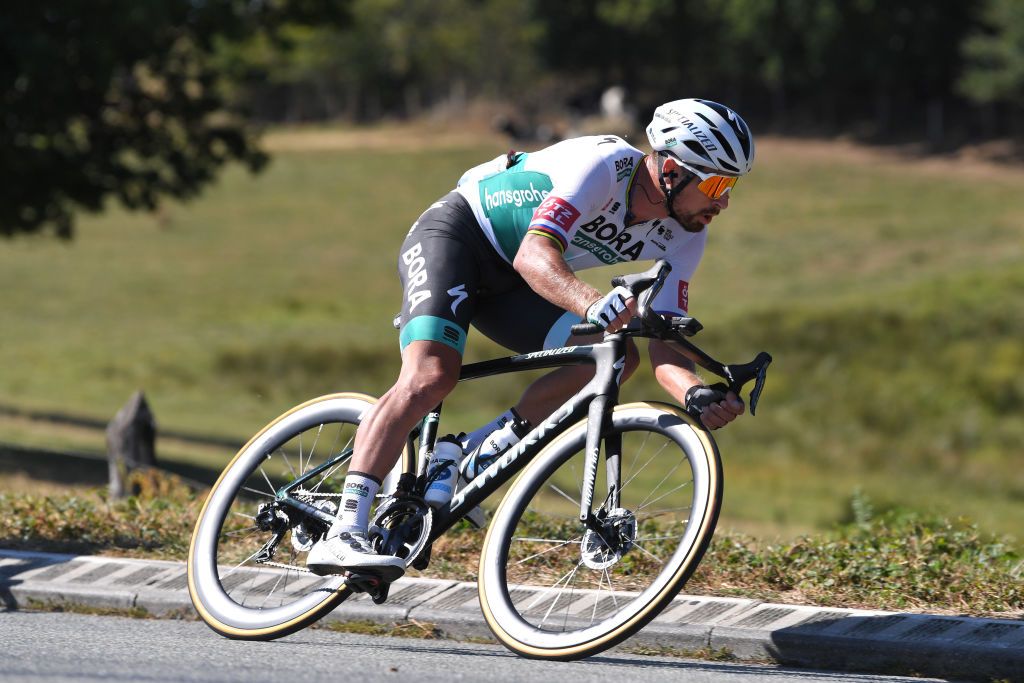 LYON FRANCE SEPTEMBER 12 Peter Sagan of Slovakia and Team Bora Hansgrohe during the 107th Tour de France 2020 Stage 14 a 194km stage from ClermontFerrand to Lyon TDF2020 LeTour on September 12 2020 in Lyon France Photo by Tim de WaeleGetty Images