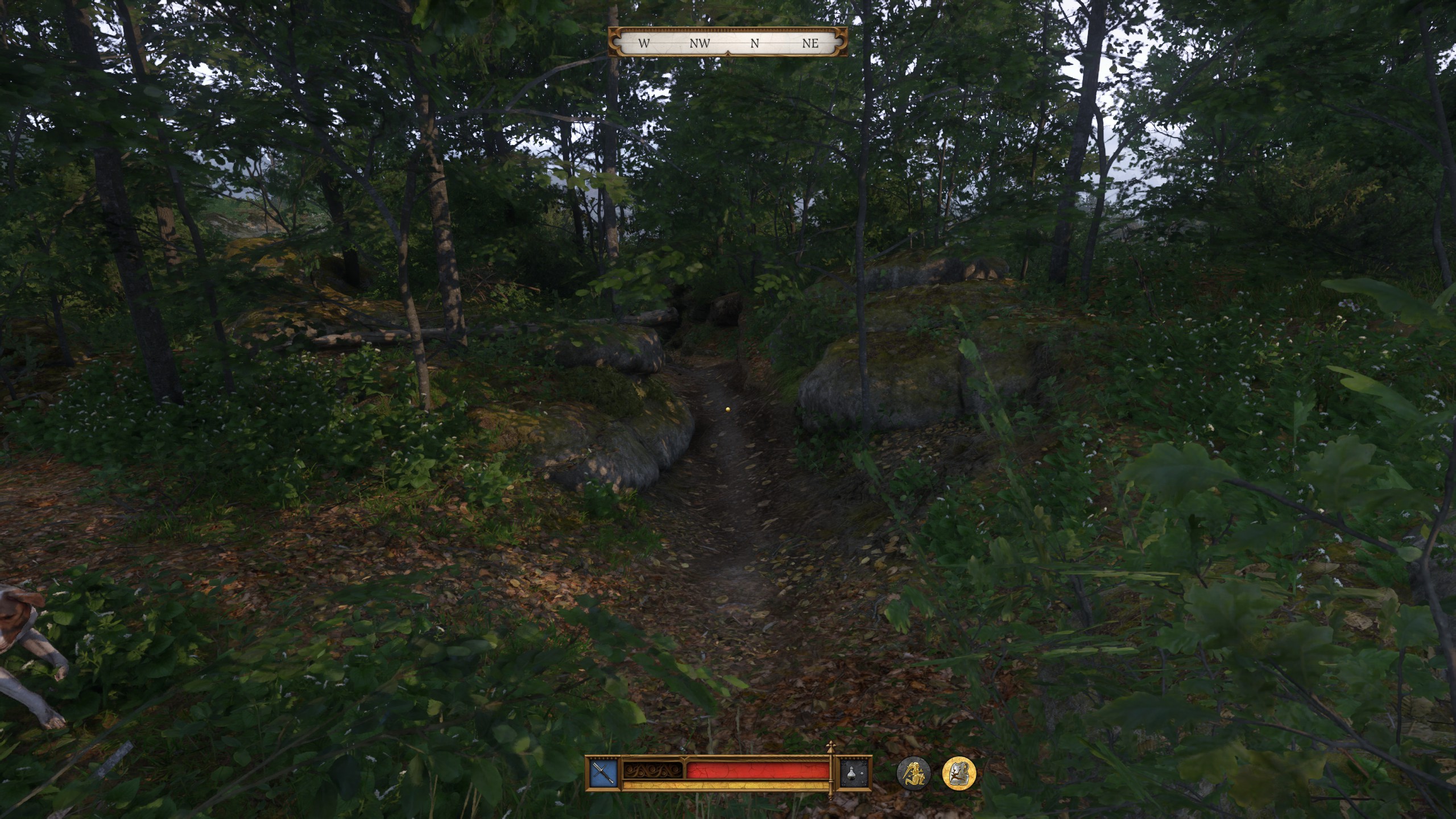 KCD 2 Tunnel in the Cliffs - Path between rocks