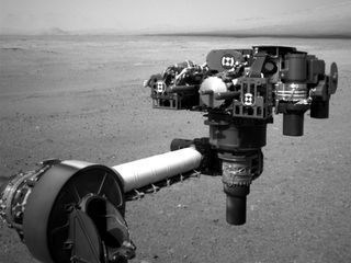 End of Curiosity's Extended Arm, Full-Resolution