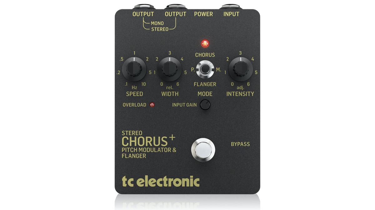 TC Electronic reissues its first-ever pedal as the Stereo Chorus
