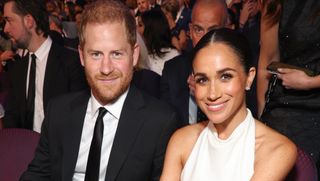 Prince Harry and Meghan Markle attend the ESPY Awards in California on July 11, 2024.