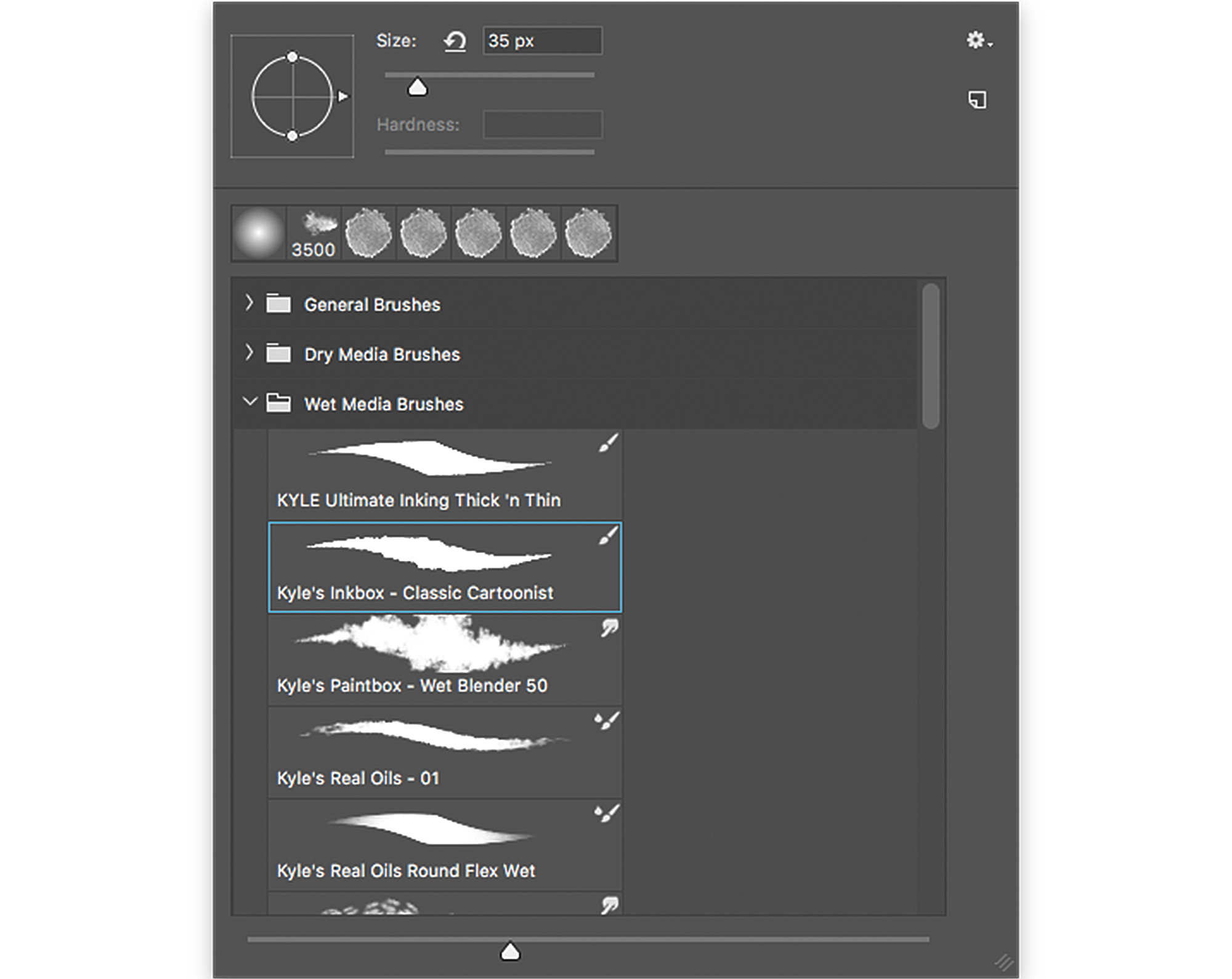 Click the icon in the top right to enlarge the image