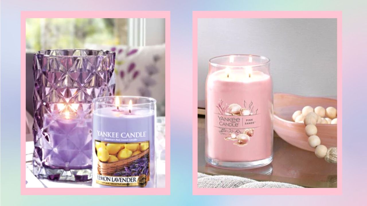 Best Yankee Candle scents, including Lemon Lavender and Pink Sands