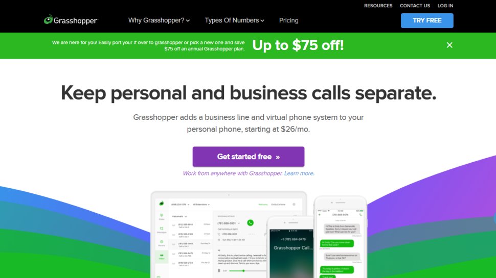 Website screenshot for Grasshopper