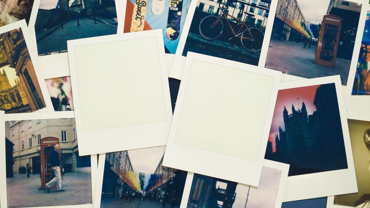 Download this blank Polaroid frame PNG for creative photo projects