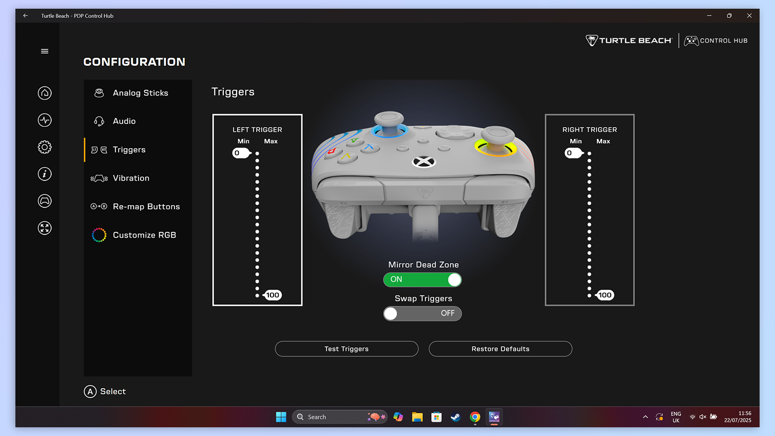 Turtle Beach PDP Control Hub software