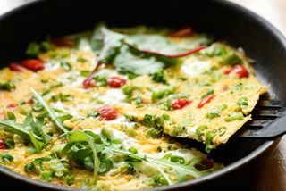 Healthy breakfast ideas: omelette