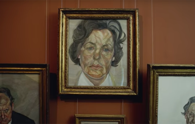 Lucian Freud&#039;s &#039;Woman in white shirt&#039;