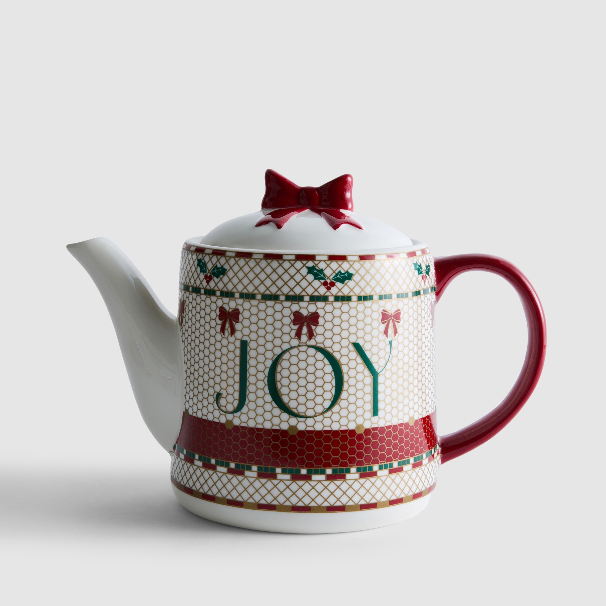 Primark Christmas Joy Ceramic Teapot