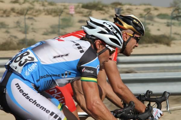 South African cycling legend Malcome Lange (Team Medscheme)