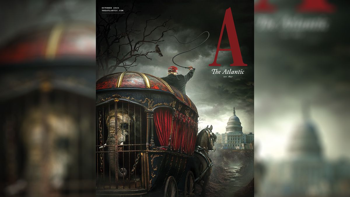 The Atlantic October 2024 magazine cover