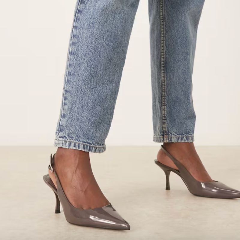 Mango , Classic Sling Back Pointed Heel
